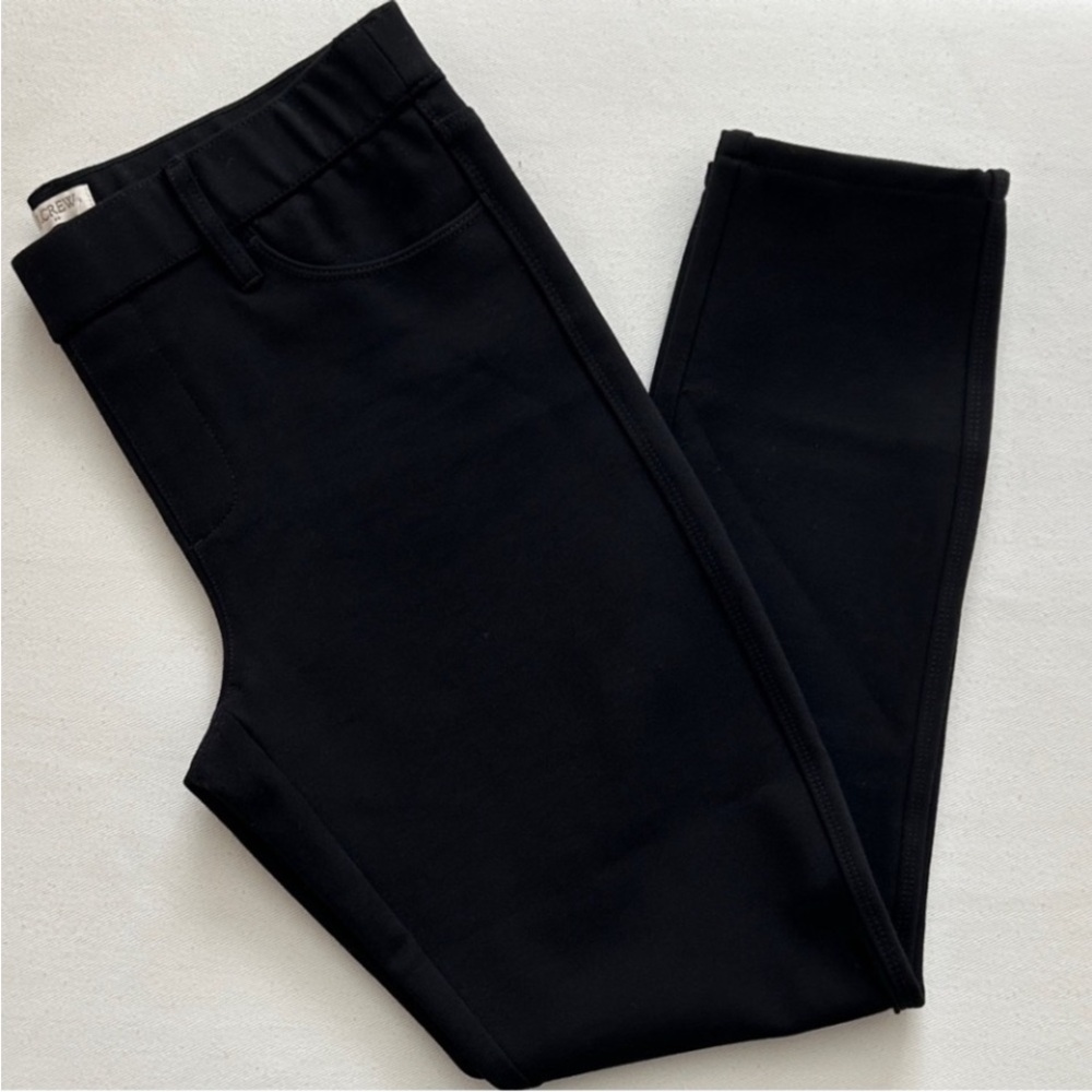 J Crew Black Gigi Pants Size 8 EUC